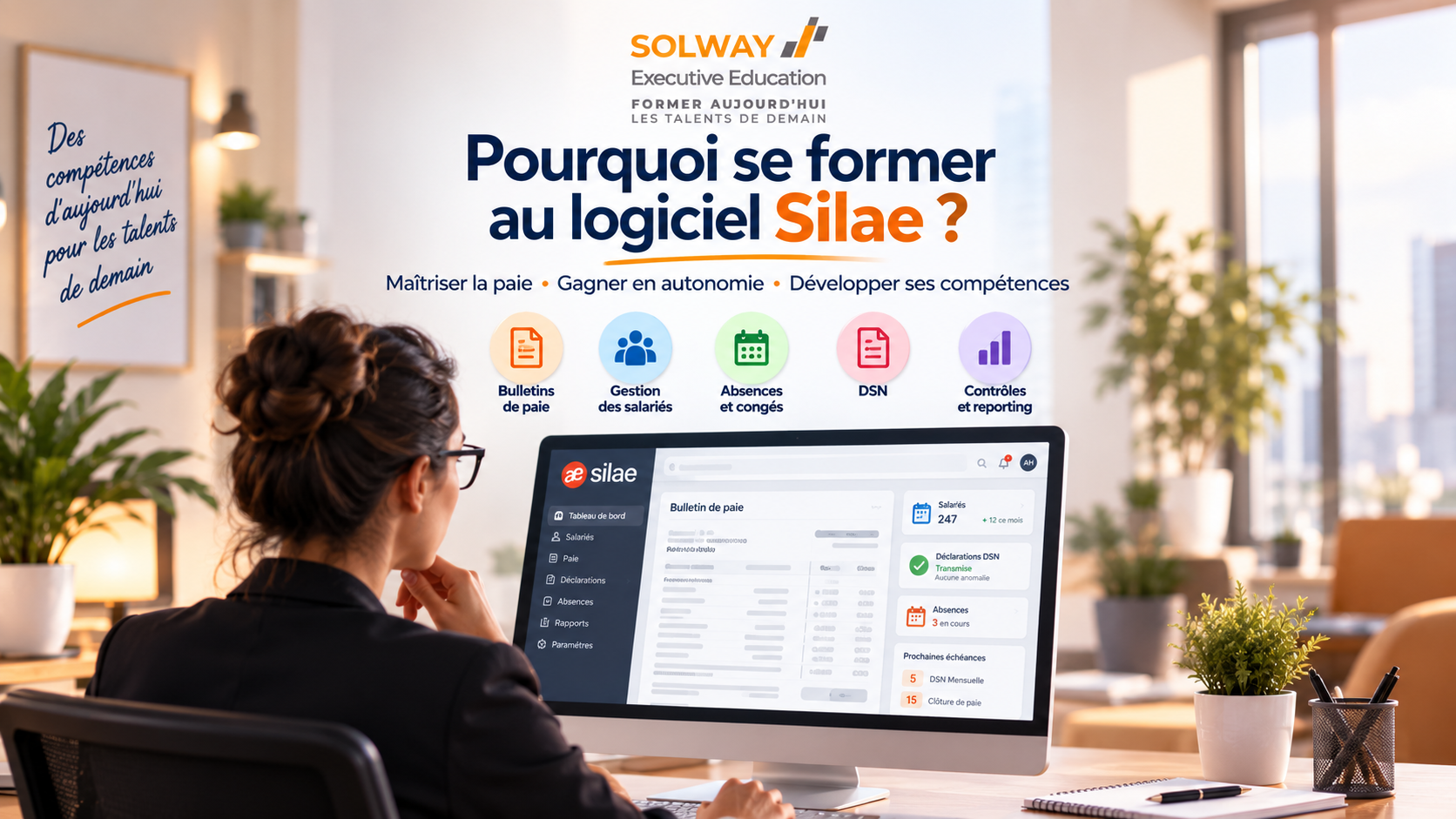 Pourquoi se former au logiciel Silae ?